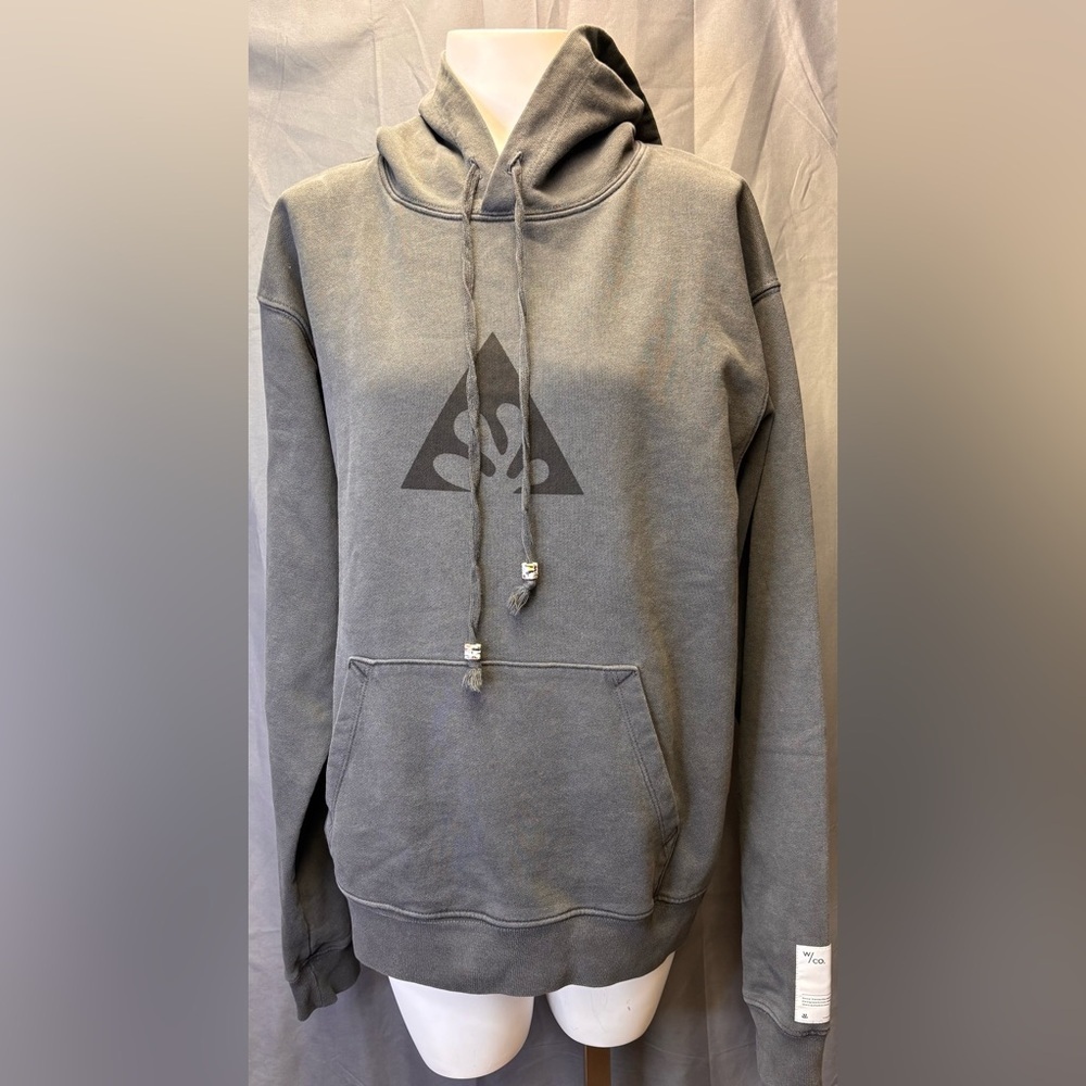 Wasted Collective Oversized Sweatshirt Hoodie Grey Size Small NWT.